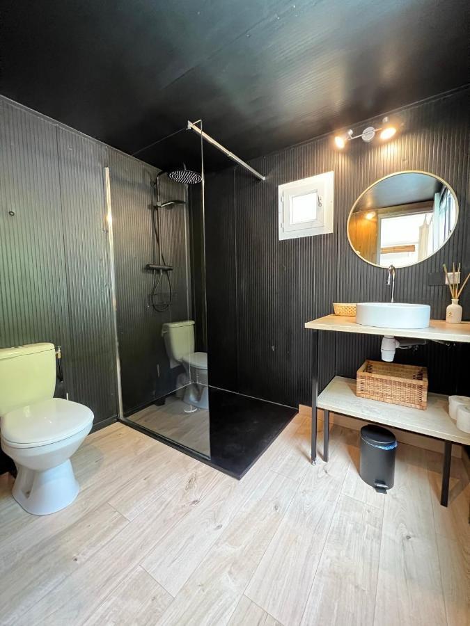 Superbe Cabane Jacuzzi Jardin Clim Wifi Parking Meyreuil Bagian luar foto
