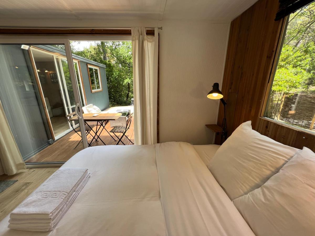 Superbe Cabane Jacuzzi Jardin Clim Wifi Parking Meyreuil Bagian luar foto